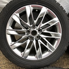 LS500 LS500h 純正アルミ 245/50R19 空気圧センサー LEXUS レクサスVXFA50 GVF50 5H PCD120 ハイグロス BS ブリヂストン ブリザック 中古品の画像