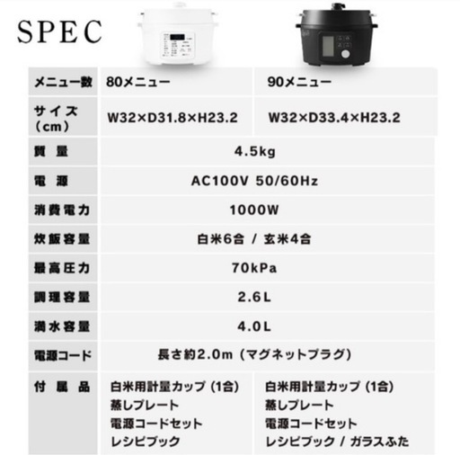 新品未使用　電気圧力鍋4.0L アイリスオーヤマ