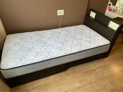 D0409 シングルベッド マットレス付