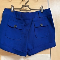 Forever21　ブルー短パン　M sizeの画像