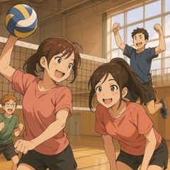 ＼ダイエットしたい女子集まれ！／楽しくバレーで体もココロも軽く♪