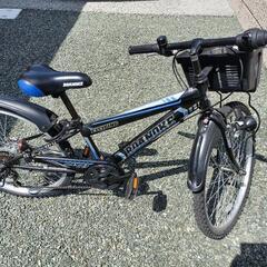 24型　子供用自転車　6段切り替え