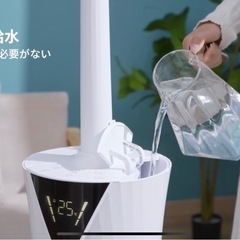 ほぼ新品☆2万5千円の品☆17ℓパワフル加湿器☆花粉症に効くの画像