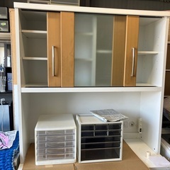 🌟文章お読みください🌟A-1095🤩カウンター食器棚の画像