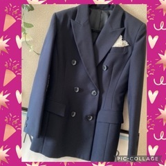 紺色スーツ♡入学＊卒業*就活などに❣️の画像