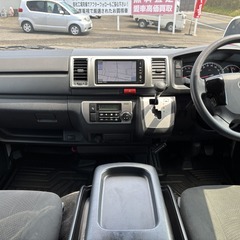 自社ローンあり！ガソリン100リットルプレゼント✨ナビ＆フルセグTV✨バックカメラ✨衝突被害軽減システム✨トヨタ☆ハイエースバン☆スーパーGL☆2800cc☆5人乗り☆の画像