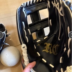 親子グローブのセットの画像