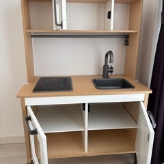 IKEA　おままごと　キッチン　家具　収納の画像