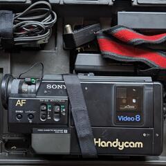 昭和時代の SONY 8mm ビデオカメラの画像