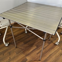 【バナナ苫小牧】イージーロール2ステージテーブル アルミテーブル...
