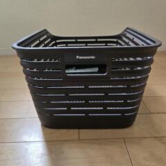 無料　Panasonic自転車のリアバスケット