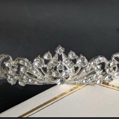 4点セット ティアラ ピアス ネックレス 結婚式