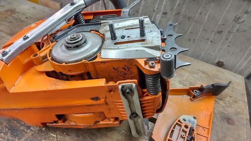 Husqvarnaチェンソー372XPG ジャンク品