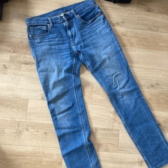 ＧＵ　ストレッチスリムジーンズ　３１inch🤗の画像