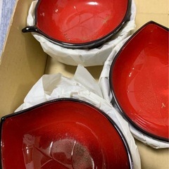 kansai urushi かんさいうるし　おぼん、器セットの画像