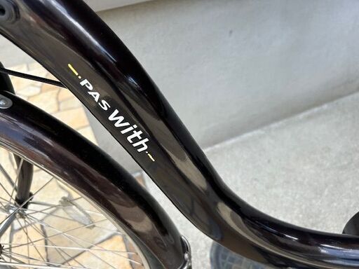 ?超容量12Ah?pas with パスウィズ　24インチ　電動自転車　電動アシスト自転車　26インチ　447