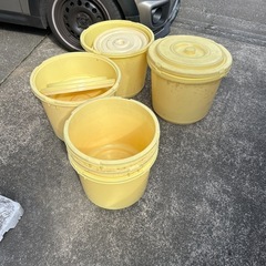 漬物バケツ
