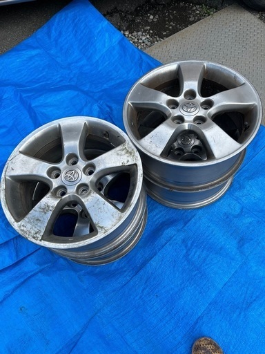 トヨタ　純正アルミホイル