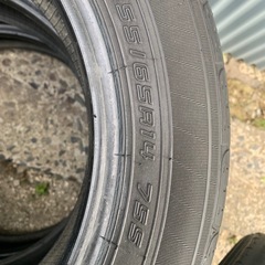 無料　DUNLOP、155/65R14、デシタイヤ　４本セットの画像