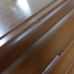 【ジャングルジャングル深井店】★7段チェスト ブラウン  収納家具 堺市 深井 【FU2298】の画像
