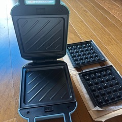 [お譲り先決定] マリ・クレール　着脱式ホットサンド&ワッフルメーカーの画像