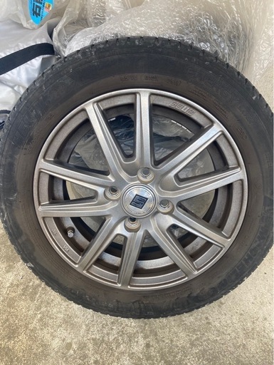 受け渡し決定タイヤアルミホイール 155/65R14
