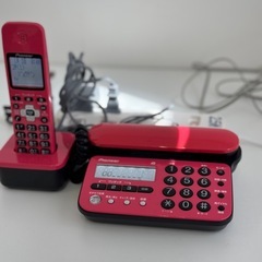 希少　Pioneer コードレス電話機 TF-SD15S チェリ...