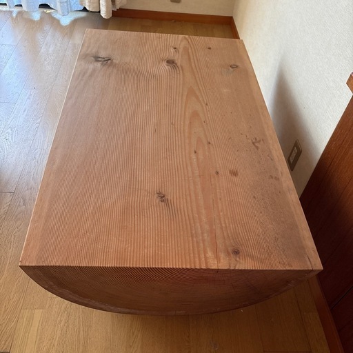 丸太　机　ベンチ