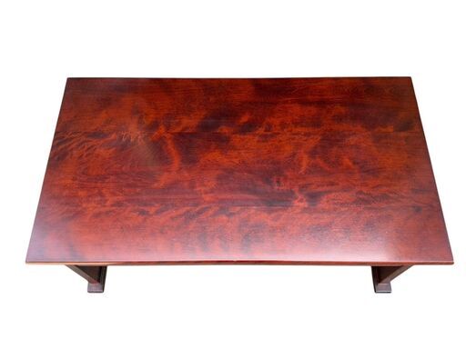 ◯ 九州民芸家具 つくしギャラリー 文机 桜ムク材 九州民芸家具 つくしギャラリー