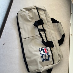 FILA ボストンバッグ ベージュ 中型