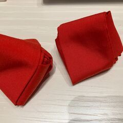 【美品】赤はちまき　２本の画像