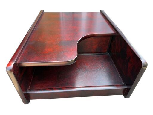 ◯ 九州民芸家具 つくしギャラリー 文机 桜ムク材