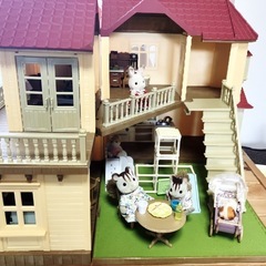 赤い屋根の大きなお家　セット