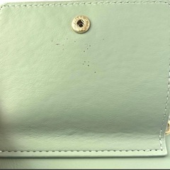 【未使用】スマホポーチ 大画面スマホ対応 ポシェット グリーンの画像