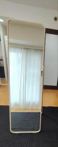 札幌引取限定】美品 IKEA イケア 姿見 全身鏡 イルコネス 札幌引取限定】美品 IKEA イケア 姿見 全身鏡 イルコネス