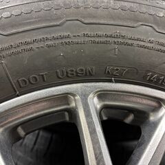 ★スタッドレスタイヤ　ホイール付き　195/65R15　4本セットの画像