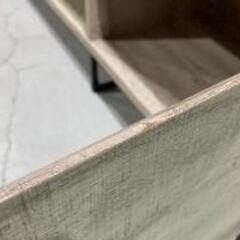 ☆LOWYA☆TVボード テレビ台 無垢材風 グレーオーク W180cm AVボード 