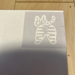 新品未使用、猫柄グラス猫尻の画像
