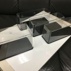 ★ディスプレイ用プラケース４個★フィギュア・おもちゃ・標本などの展示に！　の画像