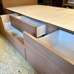 ベッド ニトリ 収納 引き出し　ベッドフレーム シングル 寝具　の画像