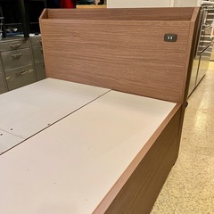 ベッド ニトリ 収納 引き出し　ベッドフレーム シングル 寝具　の画像