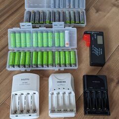 ニッケル水素電池、充電器、バッテリーテスター