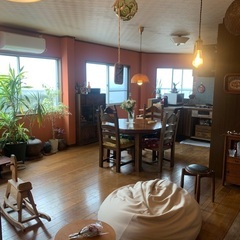 大阪市港区　弁天町　此花区　シェアハウス　賃貸　3部屋　80㎡ループバルコニー。 − 大阪府