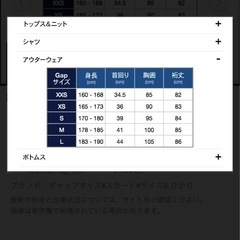 GAP トレーナーの画像