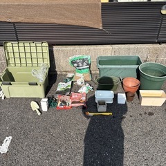 家庭菜園　ガーデニングの園芸用品まとめて