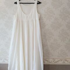 ノースリーブワンピース ☆ ロング丈
