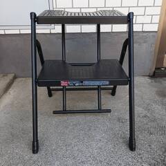 中古品　コンパクト踏み台2段