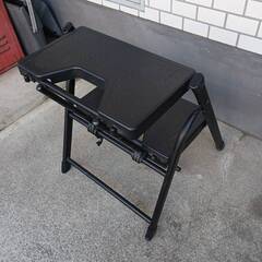 中古品　コンパクト踏み台2段の画像