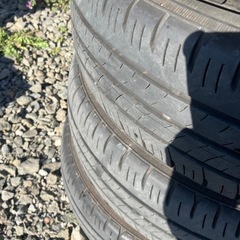 155/65R14  夏タイヤ鉄ホイールセットの画像