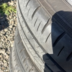 155/65R14  夏タイヤ鉄ホイールセットの画像